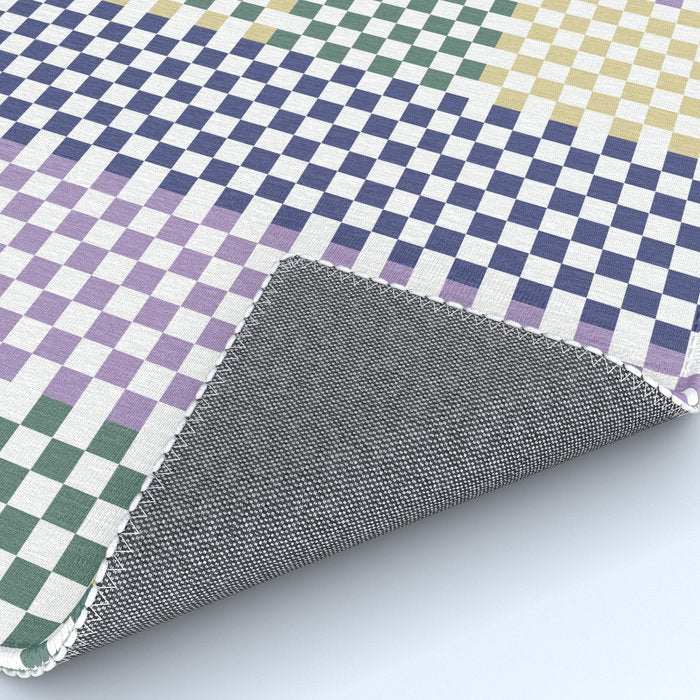 Bold colors block grid A Rug Gallery Image 4