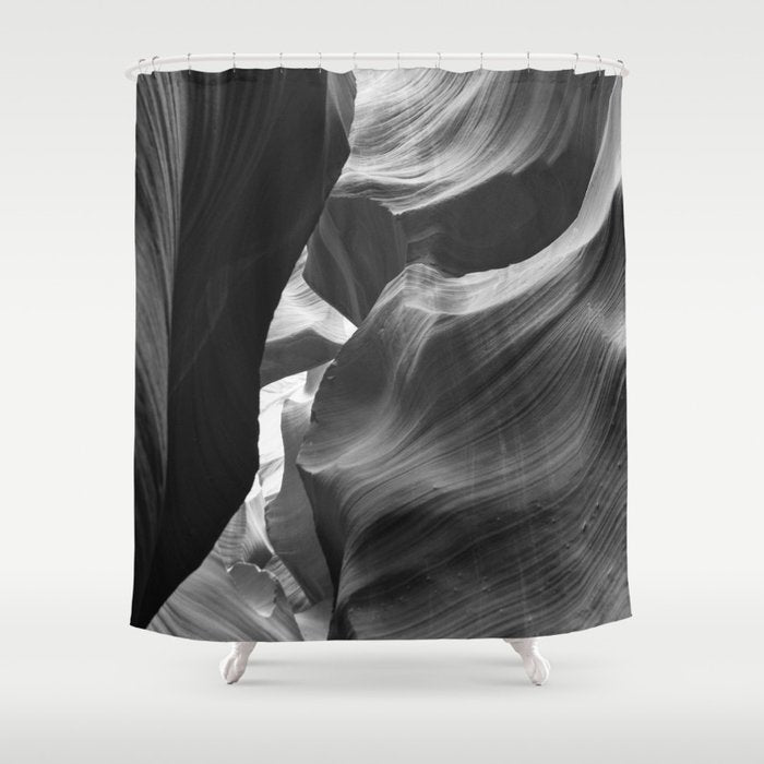 ANTELOPE CANYON XXVI / Arizona Desert Shower Curtain Gallery Image 1
