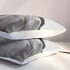 Horses - Black & White 2 Pillow Sham Gallery Image 3