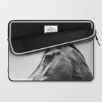 Horses - Black & White 2 Laptop Sleeve Gallery Image 2