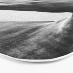 Horses - Black & White 2 Bath Mat Gallery Image 3
