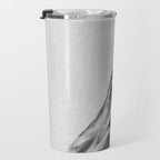 Horses - Black & White 2 Travel Mug Gallery Image 3
