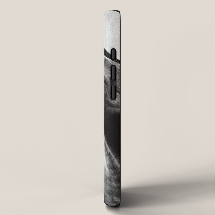 Horses - Black & White 2 iPhone Case Gallery Image 2