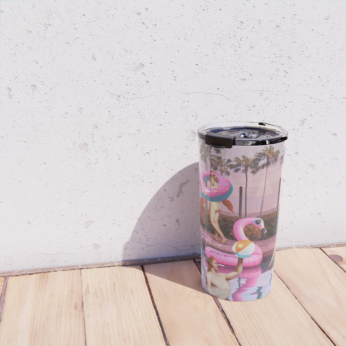 POOL PARTY Travel Mug Gallery Image 4