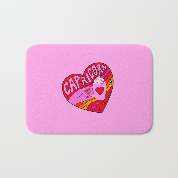 Capricorn Valentine Bath Mat Gallery Image 1