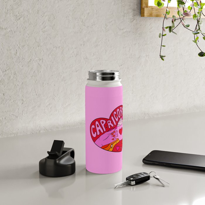 Capricorn Valentine Water Bottle Gallery Image 4