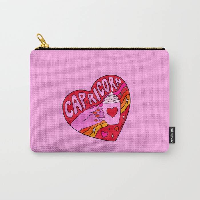 Capricorn Valentine Carry All Pouch Gallery Image 1