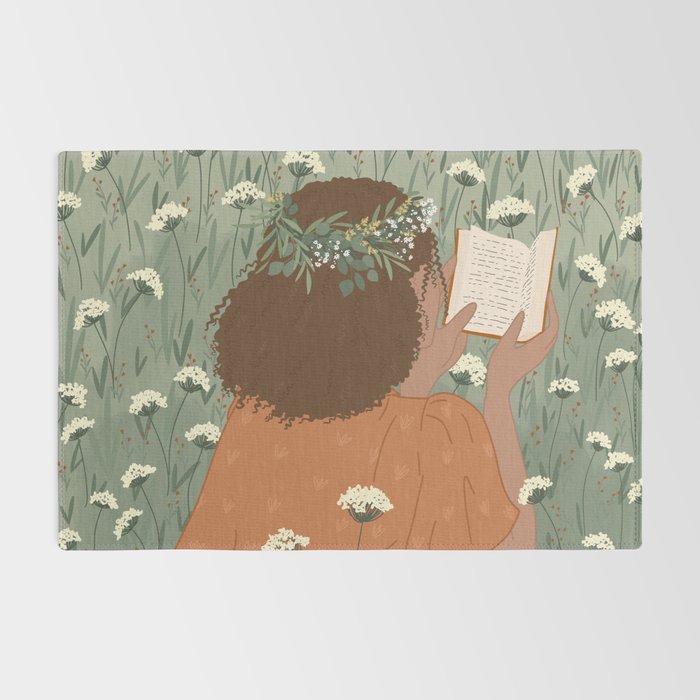 Autumn Meadow with a Good Book Rug Gallery Image 2