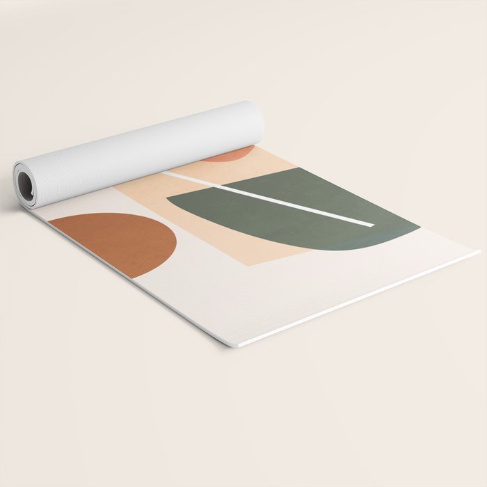 Minimal Abstract Shapes 14 Yoga Mat Gallery Image 2