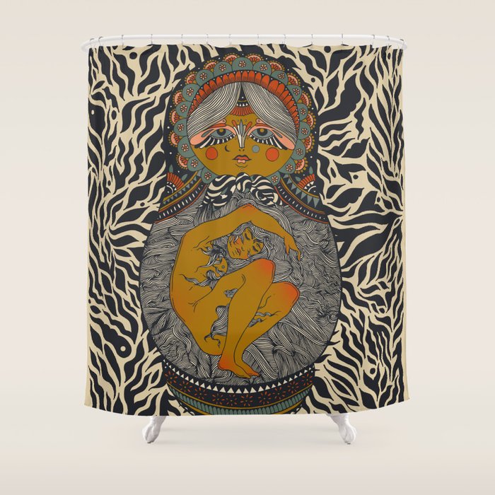 Hold It Inside Shower Curtain Gallery Image 1