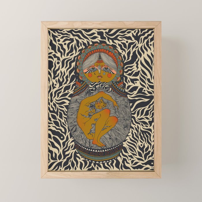 Hold It Inside Mini Art Print Gallery Image 1