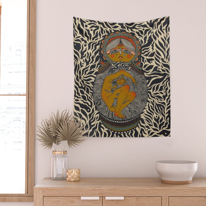 Hold It Inside Wall Tapestry Gallery Image 2