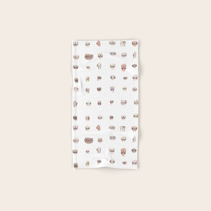 boobs Hand & Bath Towel Gallery Image 1