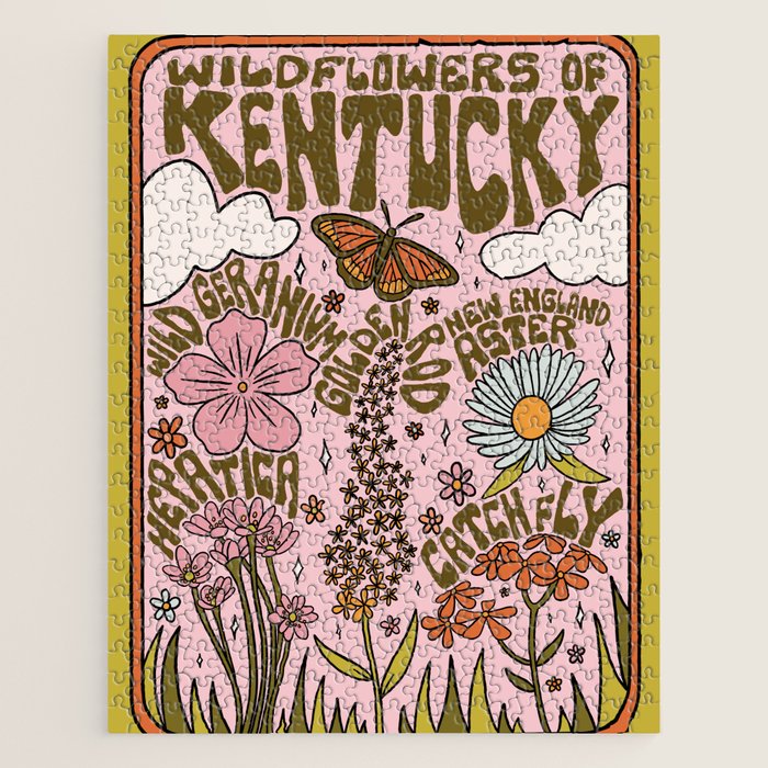 Kentucky Wildflowers Jigsaw Puzzle Gallery Image 1
