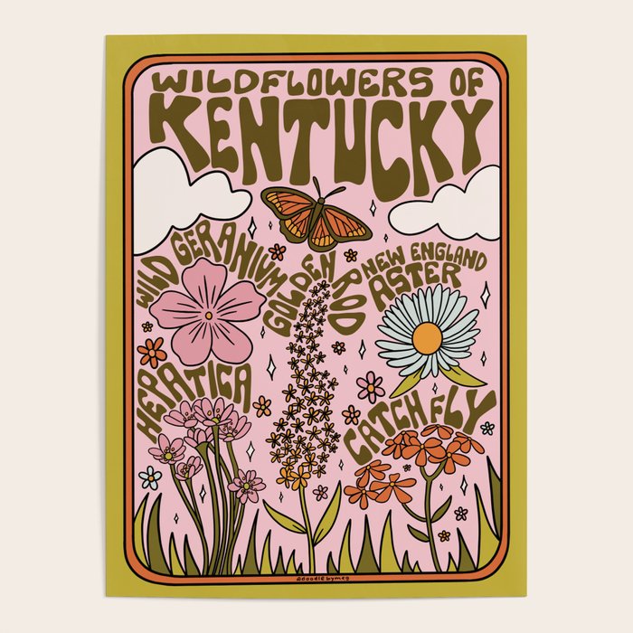 Kentucky Wildflowers Poster Gallery Image 1