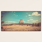 Devil's Tower National Monument Wyoming Desk Mat Gallery Image 3