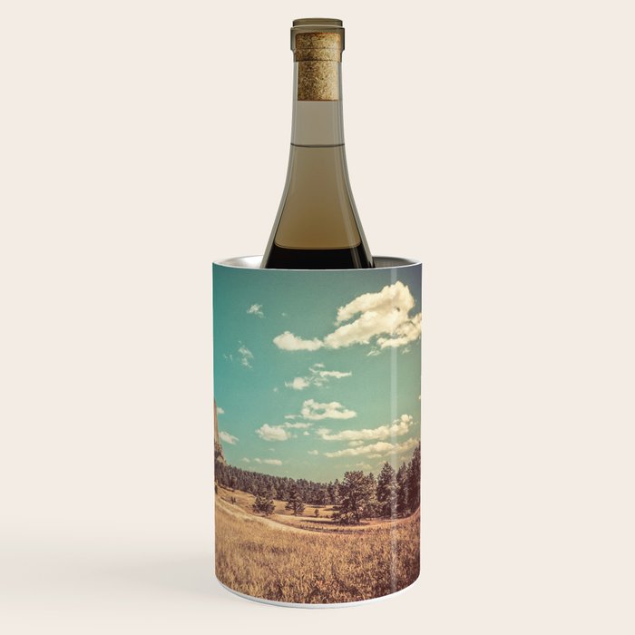 Devil's Tower National Monument Wyoming Wine Chiller Gallery Image 3