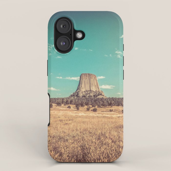 Devil's Tower National Monument Wyoming iPhone Case Gallery Image 1