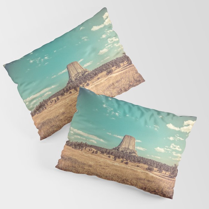 Devil's Tower National Monument Wyoming Pillow Sham Gallery Image 1