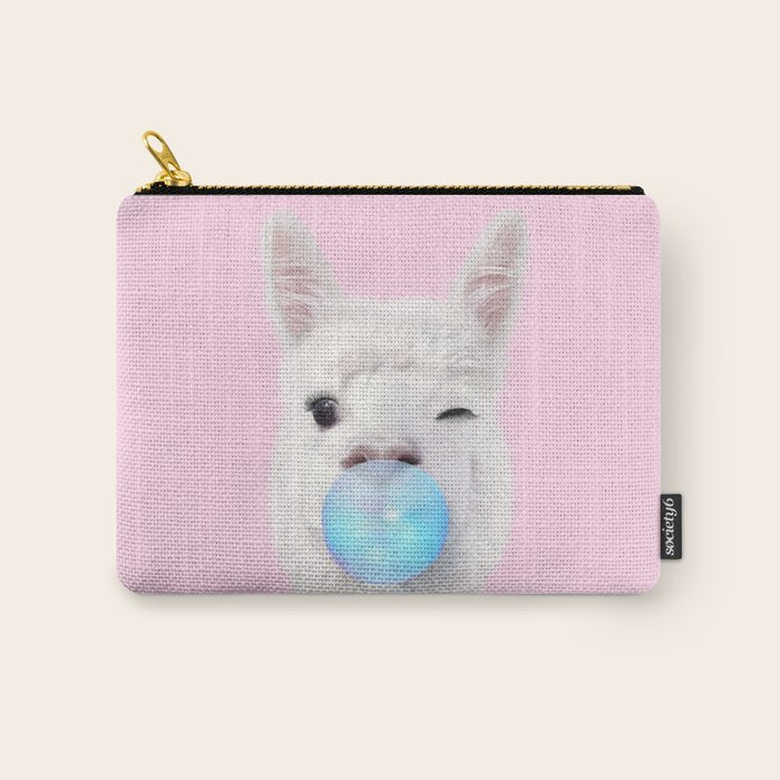 BUBBLEGUM LLAMA Carry All Pouch Gallery Image 1