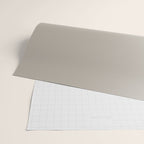 Neutral Taupe Grey III Solid Color Wrapping Paper Gallery Image 2