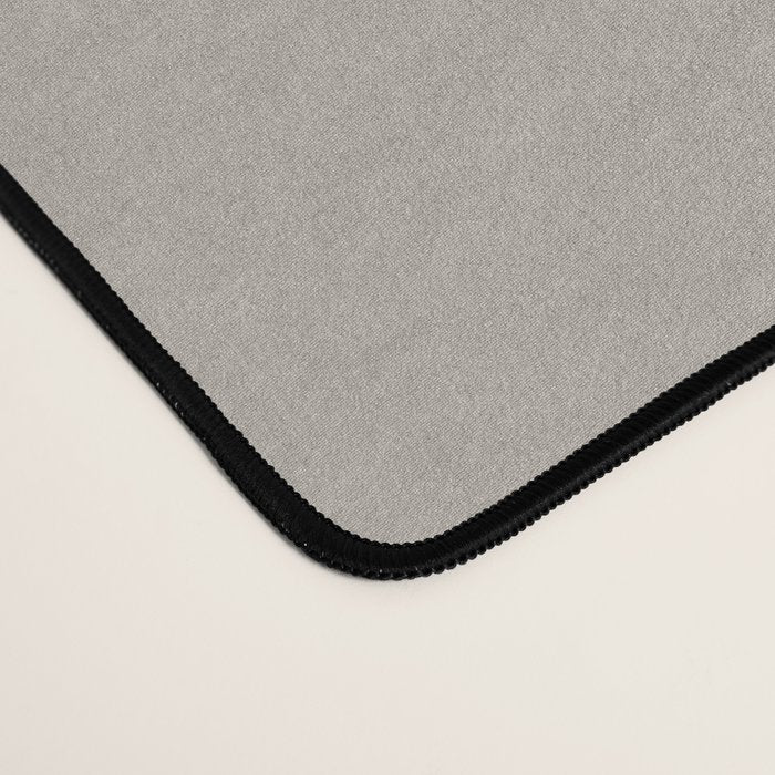 Neutral Taupe Grey III Solid Color Desk Mat Gallery Image 4