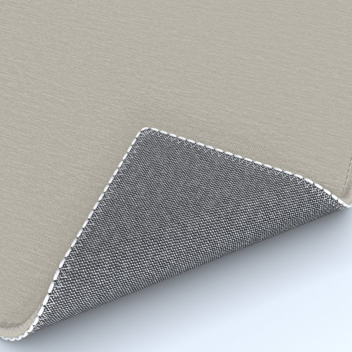 Neutral Taupe Grey III Solid Color Rug Gallery Image 4