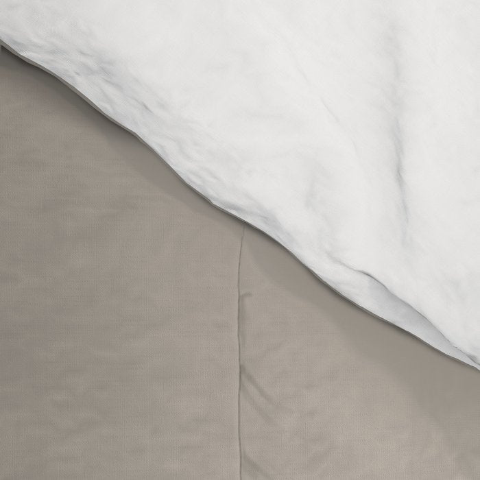 Neutral Taupe Grey III Solid Color Comforter Gallery Image 4