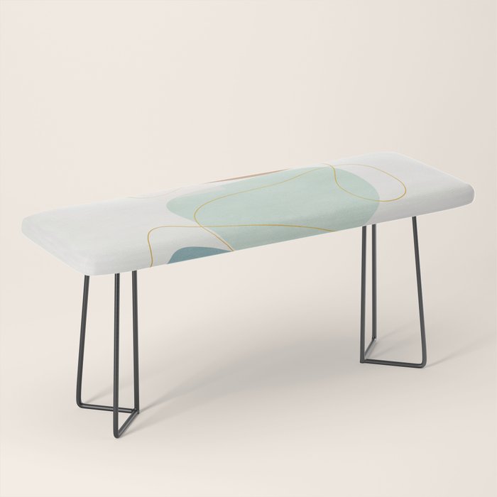 Soft Abstract Shapes 16 Bench Gallery Image 1