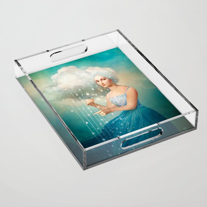 Melody of Rain Acrylic Tray Gallery Image 1