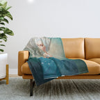Melody of Rain Throw Blanket Gallery Image 1
