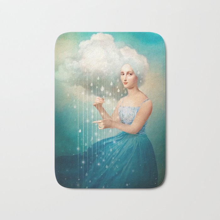 Melody of Rain Bath Mat Gallery Image 1