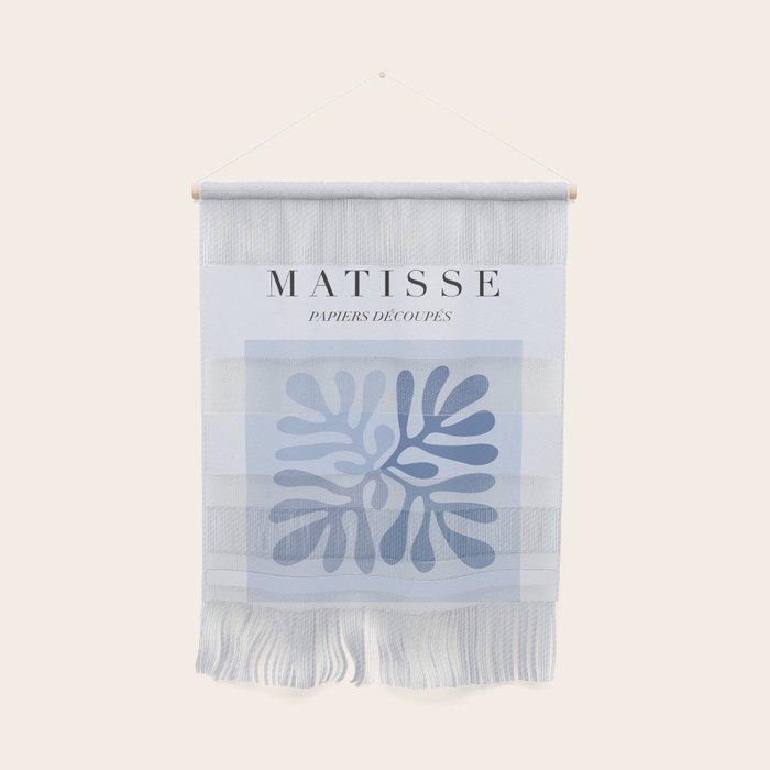 Blue Matisse Exhibition Poster - Light Blue Henri Matisse Cut Outs Vintage Poster Matisse Wall Hanging Gallery Image 1