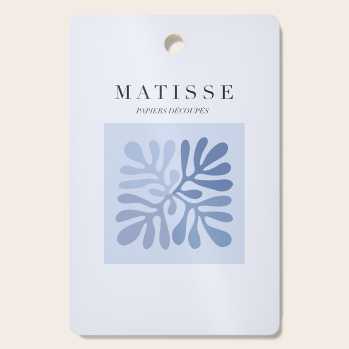 Blue Matisse Exhibition Poster - Light Blue Henri Matisse Cut Outs Vintage Poster Matisse Cutting Board Gallery Image 1