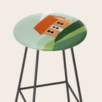 Red Little House Stool Gallery Image 2