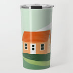 Red Little House Travel Mug Gallery Image 1