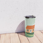 Red Little House Travel Mug Gallery Image 4