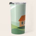 Red Little House Travel Mug Gallery Image 3