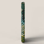 tropical night emerald leaves iPhone Case Gallery Image 2