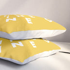 Hello Sunshine #positivity #typography Pillow Sham Gallery Image 3