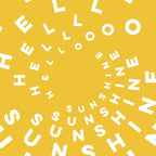 Hello Sunshine #positivity #typography Coffee Mug Gallery Image 2