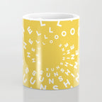 Hello Sunshine #positivity #typography Coffee Mug Gallery Image 4
