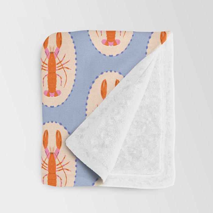 Lobster  Throw Blanket Gallery Image 3