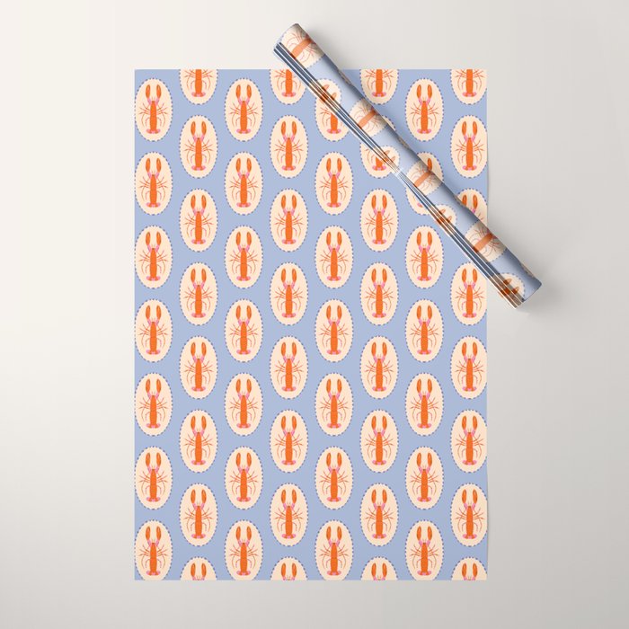 Lobster  Wrapping Paper Gallery Image 1