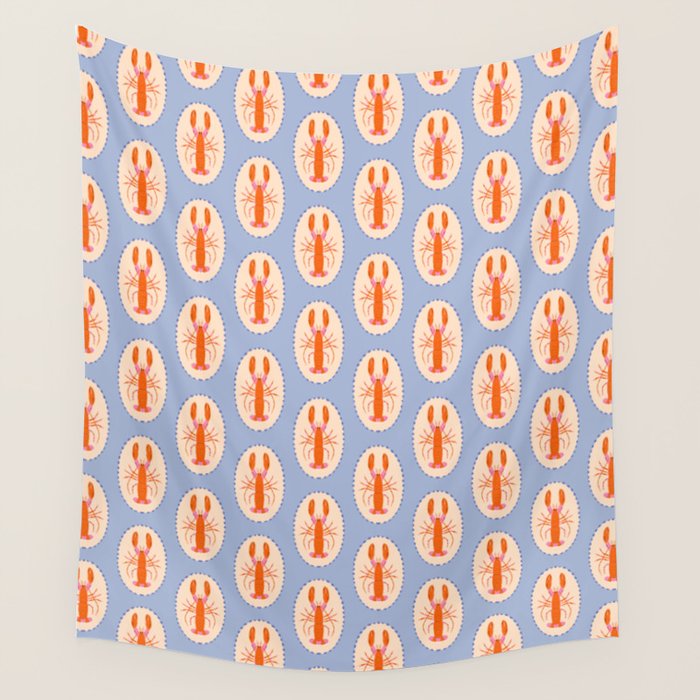 Lobster  Wall Tapestry Gallery Image 4