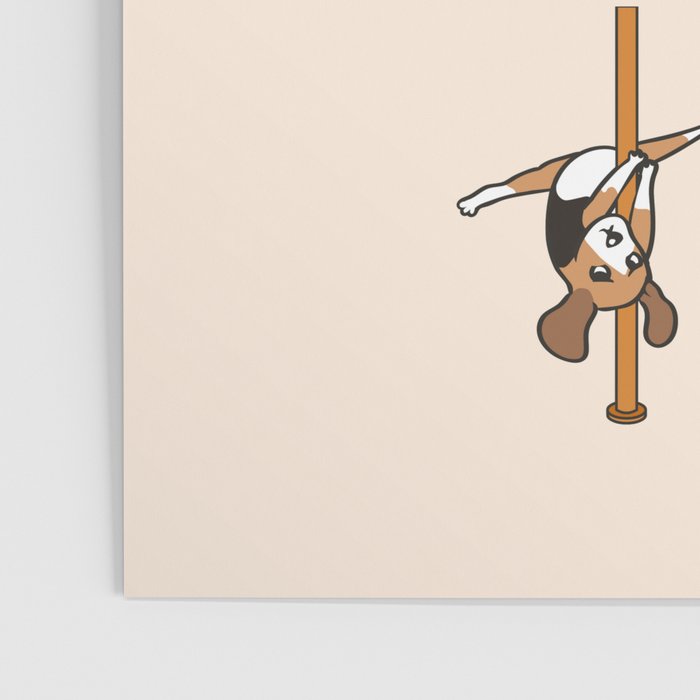 Beagle Pole Dancing Club Poster Gallery Image 3