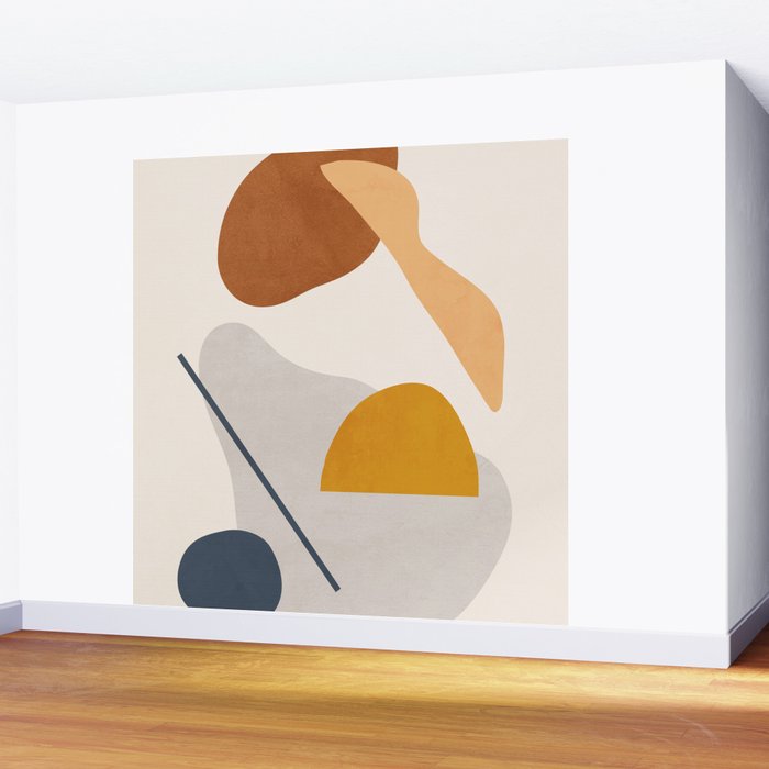 Abstract Art / Shapes 34 Wall Mural Gallery Image 2