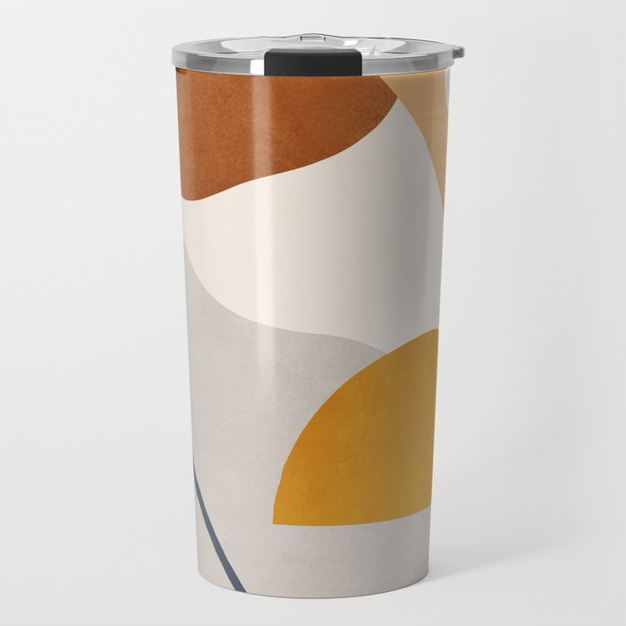 Abstract Art / Shapes 34 Travel Mug Gallery Image 1