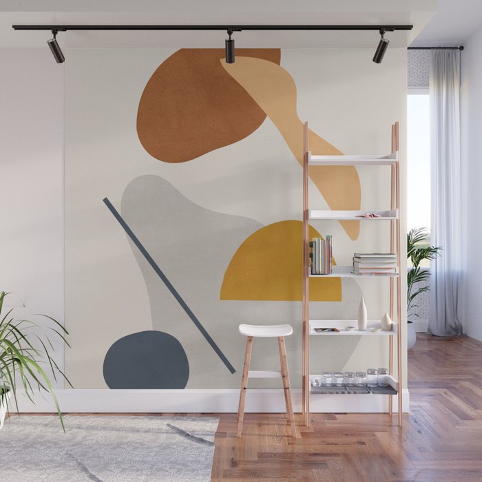 Abstract Art / Shapes 34 Wall Mural Gallery Image 1