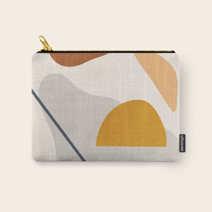 Abstract Art / Shapes 34 Carry All Pouch Gallery Image 1